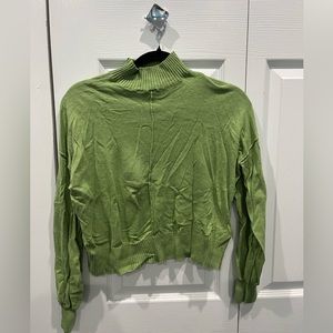 COTTON ON green mock neck sweater